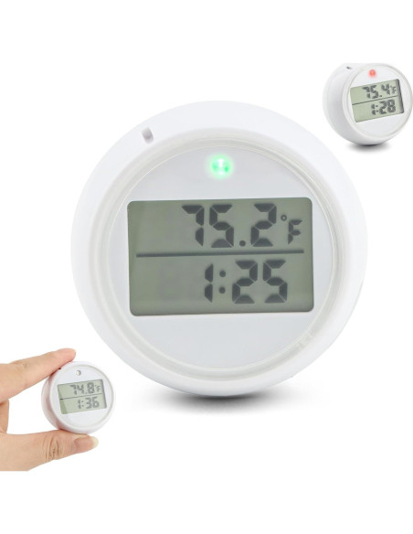 Termómetro de Baño de Hielo Bibabala con Temporizador Automático