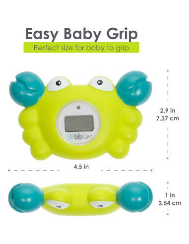 Termómetro de Baño 3-en-1 bblüv B0146 - Juguete Flotante