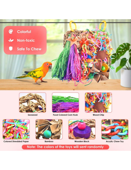 Juguete para Aves KATUMO Alfombrilla de Escalada 16.8x16.8cm