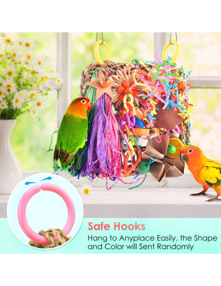 Juguete para Aves KATUMO Alfombrilla de Escalada 16.8x16.8cm