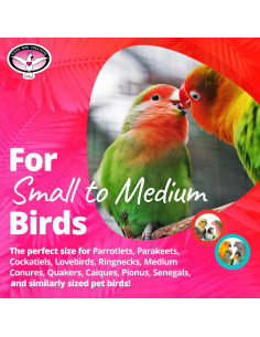 Juguete para Aves Super Bird Creations Mini Starburst 14x6.4cm 2