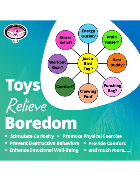 Juguete para Aves Super Bird Creations Mini Starburst 14x6.4cm