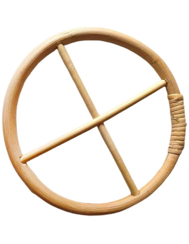 2 Piezas Círculos de Campanas de Viento Rosojodg 2.54 cm