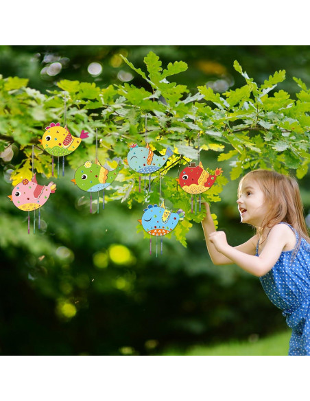 Kit de Manualidades de Campanas de Viento Gisgfim 12 Piezas