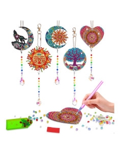 Kit de Manualidades Disfruta Mis Campanas de Viento 5 Pcs