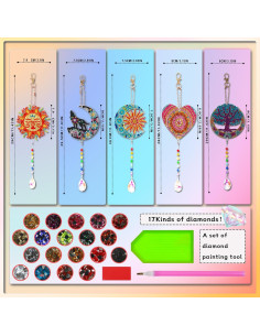 Kit de Manualidades Disfruta Mis Campanas de Viento 5 Pcs 2