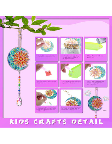 Kit de Manualidades Disfruta Mis Campanas de Viento 5 Pcs