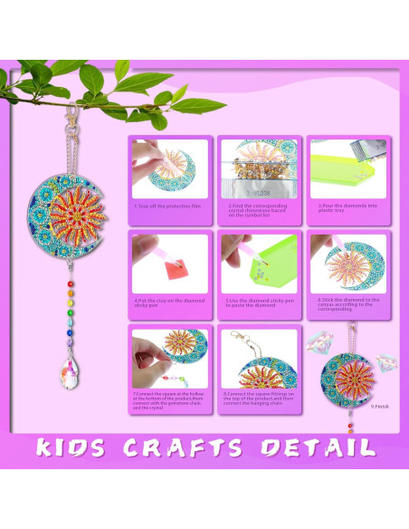 Kit de Manualidades Disfruta Mis Campanas de Viento 5 Pcs