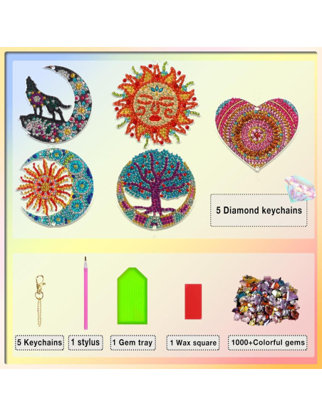 Kit de Manualidades Disfruta Mis Campanas de Viento 5 Pcs