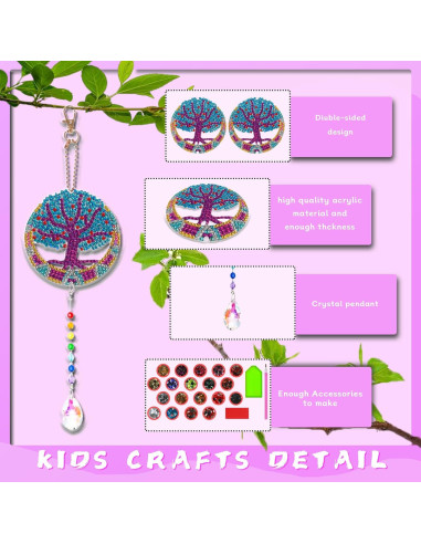 Kit de Manualidades Disfruta Mis Campanas de Viento 5 Pcs