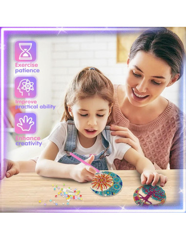 Kit de Manualidades Disfruta Mis Campanas de Viento 5 Pcs