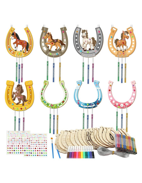 Kit de Manualidades de Campana de Viento Gisgfim - 16 Piezas