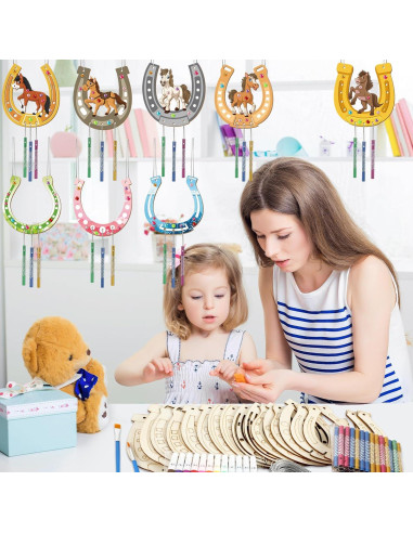 Kit de Manualidades de Campana de Viento Gisgfim - 16 Piezas