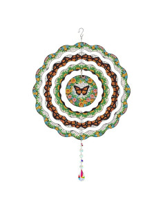 Kit de Arte de Diamante MaiYiYi Mariposa 20x20 cm Verde