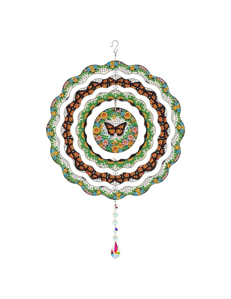 Kit de Arte de Diamante MaiYiYi Mariposa 20x20 cm Verde