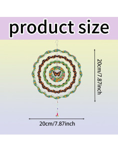 Kit de Arte de Diamante MaiYiYi Mariposa 20x20 cm Verde 2