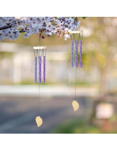 50 Tubos de Campana de Viento Didiseaon de Aluminio Multicolor 2