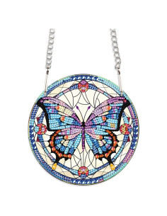 Colgante de Pintura de Diamante JISHSHAY Mariposa 3 DIY