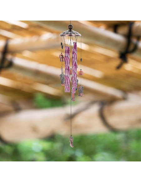 50 Tubos de Campana de Viento Didiseaon de Aluminio Multicolor