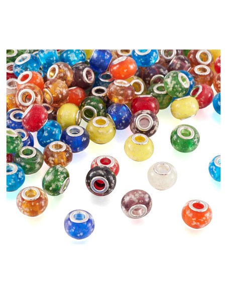 Cuentas Luminosas Cheriswelry 100pcs 14mm para Pulseras