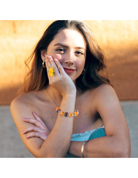 Cuentas Luminosas Cheriswelry 100pcs 14mm para Pulseras