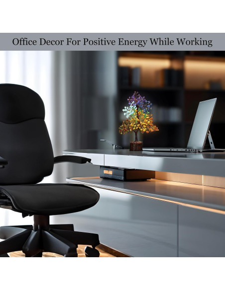 Árbol de Cristal Brillante Crystiglow 25.4 cm 7 Chakras