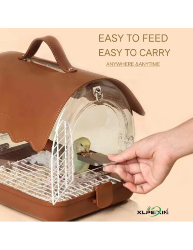 Soporte de Juego para Aves Xlpeixin 20cm Madera Natural