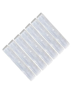 Bastones de Selenita Himalayan Glow - 2 Lbs Cristales Sanadores