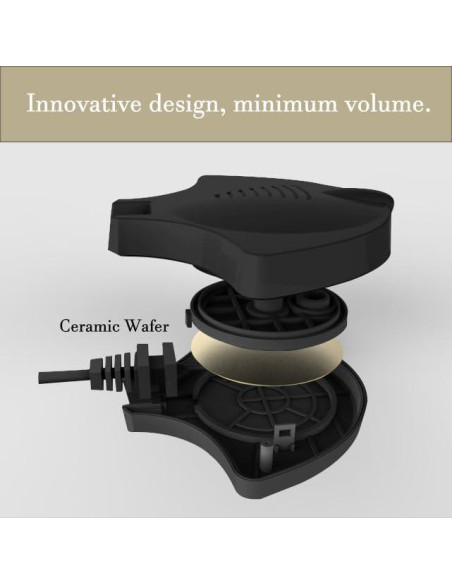 Bomba de Aire Mini Carefree Fish 1.5W Silenciosa para Acuario