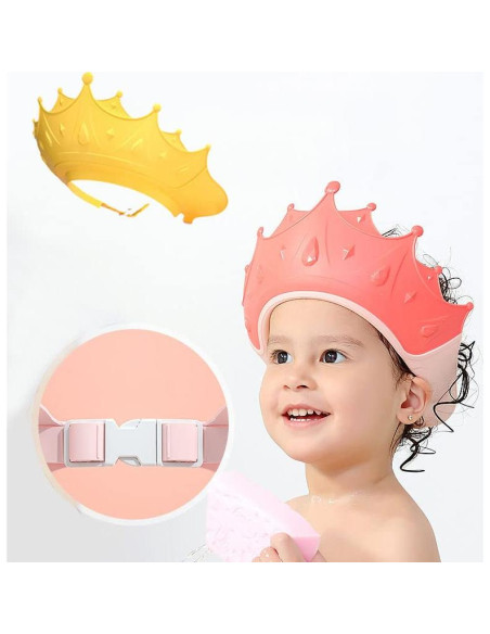 Gorro de Baño Ajustable ICHI para Bebé - Visera Protectora