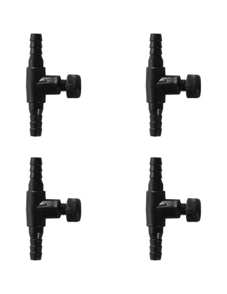 Tubo Flexible de Aire JIH 15.24m 3/16" Negro con Conectores