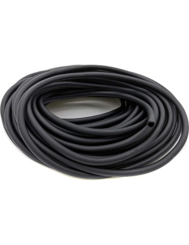Tubo Flexible de Aire JIH 15.24m 3/16" Negro con Conectores