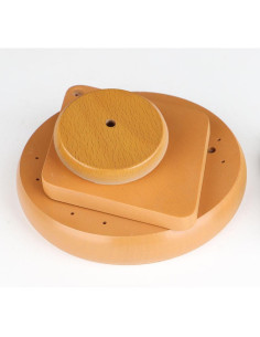 Kit de Campanas de Viento Grekywin - Caoba, Personalizable 2