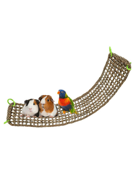 Alfombra de Hierba Marina Natural Dnoifne 100x18 cm para Aves