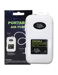 Bomba de Aire Portátil AIRTAK 100 GPH para Acuarios