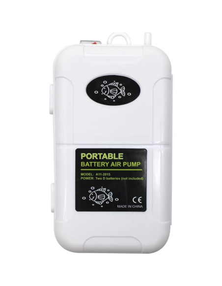 Bomba de Aire Portátil AIRTAK 100 GPH para Acuarios Bomba de Aire Portátil AIRTAK 100 GPH para Acuarios
