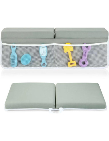 Almohadilla para Rodillas y Codos Bebé PandaEar 2 Gris