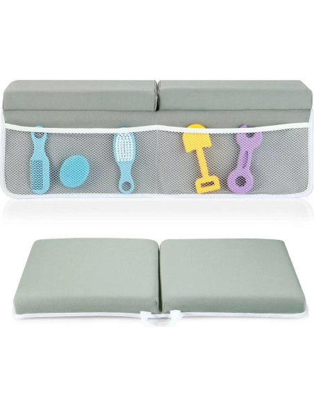 Almohadilla para Rodillas y Codos Bebé PandaEar 2 Gris