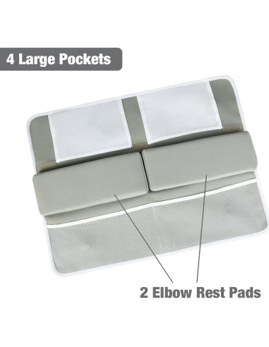 Almohadilla para Rodillas y Codos Bebé PandaEar 2 Gris