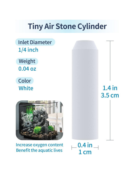 Pawfly Reemplazo de Piedra de Aire para Acuario 5 Piezas Pawfly Reemplazo de Piedra de Aire para Acuario 5 Piezas