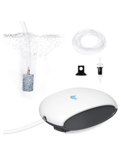 Bomba de Aire para Acuario AQQA 3W Silenciosa hasta 605L