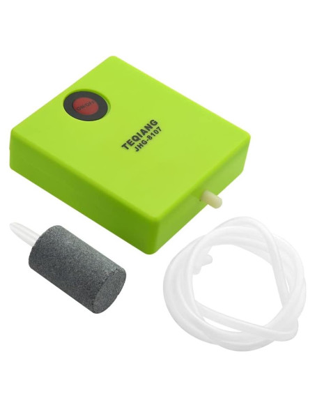 Bomba de Aire para Acuario LILYS PET Portátil 0.5L/min Bomba de Aire para Acuario LILYS PET Portátil 0.5L/min