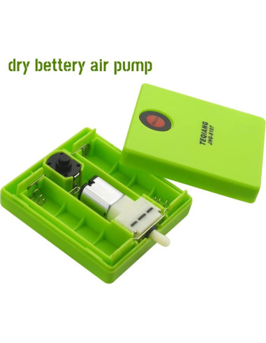 Bomba de Aire para Acuario LILYS PET Portátil 0.5L/min