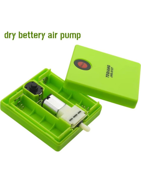 Bomba de Aire para Acuario LILYS PET Portátil 0.5L/min Bomba de Aire para Acuario LILYS PET Portátil 0.5L/min