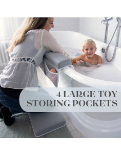 Juego de Almohadilla para Rodillas y Codos Toodly Gris + Libro Suave 2