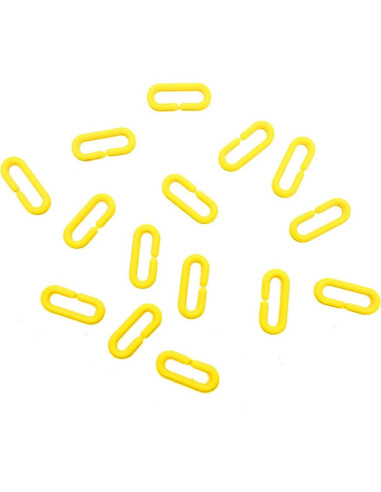 200 Enlaces de Cadena Plástica para Mascotas Hyamass - Juguetes de Escalada