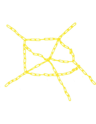 200 Enlaces de Cadena Plástica para Mascotas Hyamass - Juguetes de Escalada