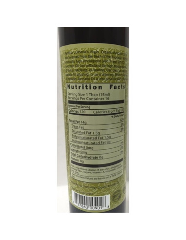 Aceite de Aguacate Extra Virgen Prensado en Frío Pacifica 250ml