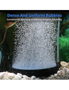 Piedra de Aire COOSPIDER 10.16 cm para Acuario y Estanque 2