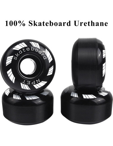 Conjunto de Patineta NPET 52mm con Rodamientos ABEC-11